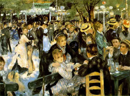 Dance at Le Moulin de la Galette Pierre-Auguste Renoir